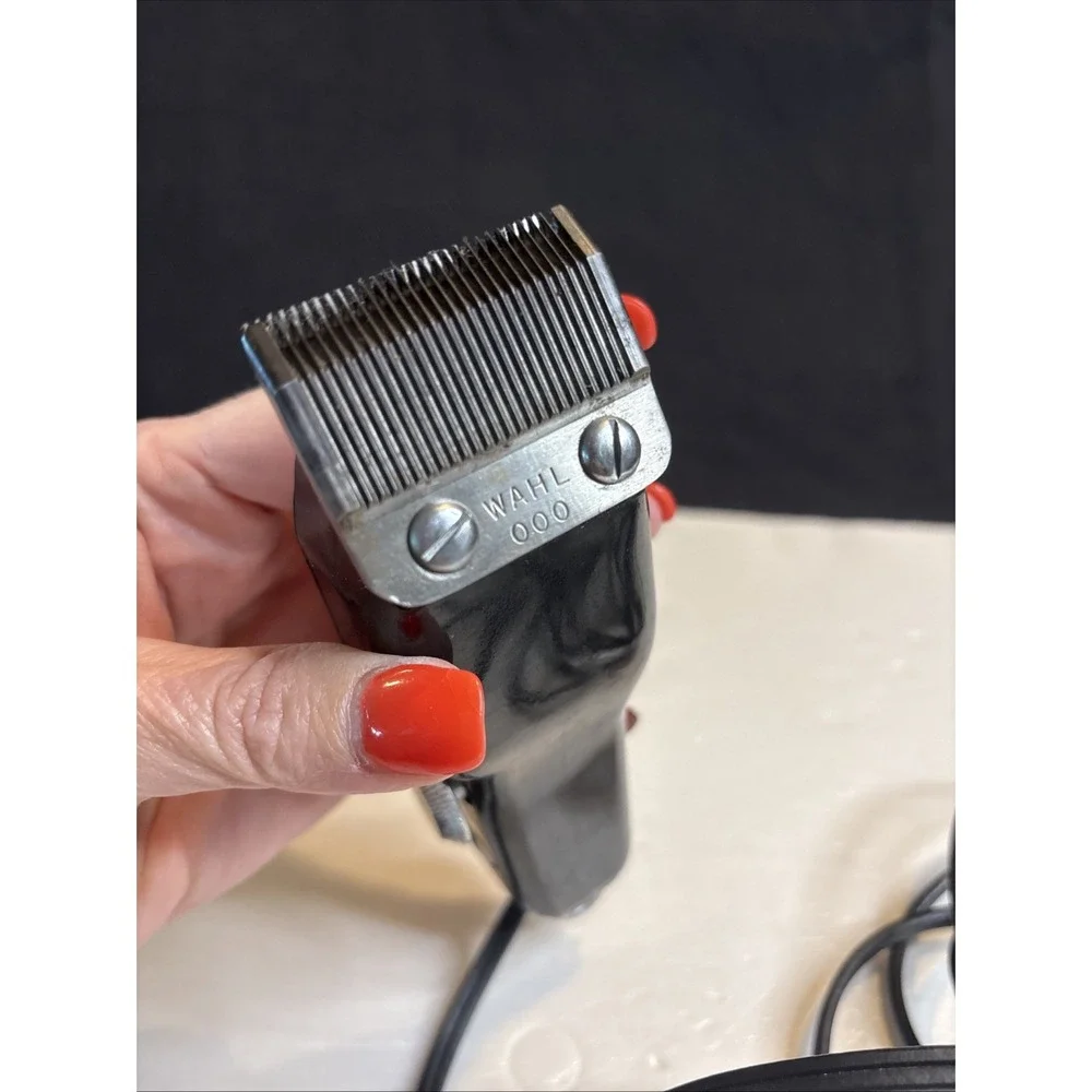 Vintage Wahl Clipper Co Taperline Corded Electric Hair Clippers Art Deco Works